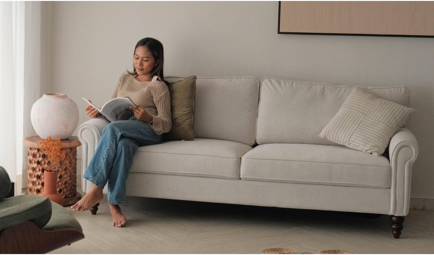 Sofas Malaysia: 3 Seater, L Shape, Fabric & Leather