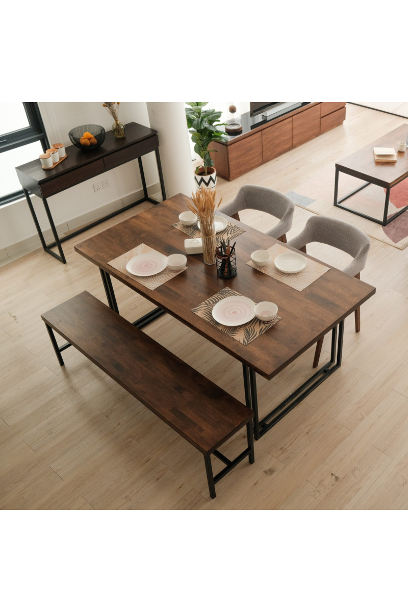 Trevor Industrial Dining Table 180cm