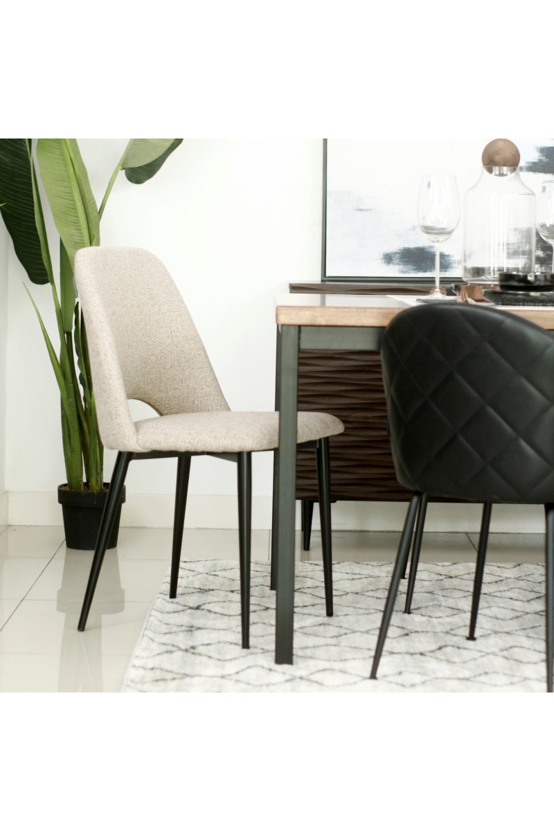 Mia Oatmeal Dining Chair