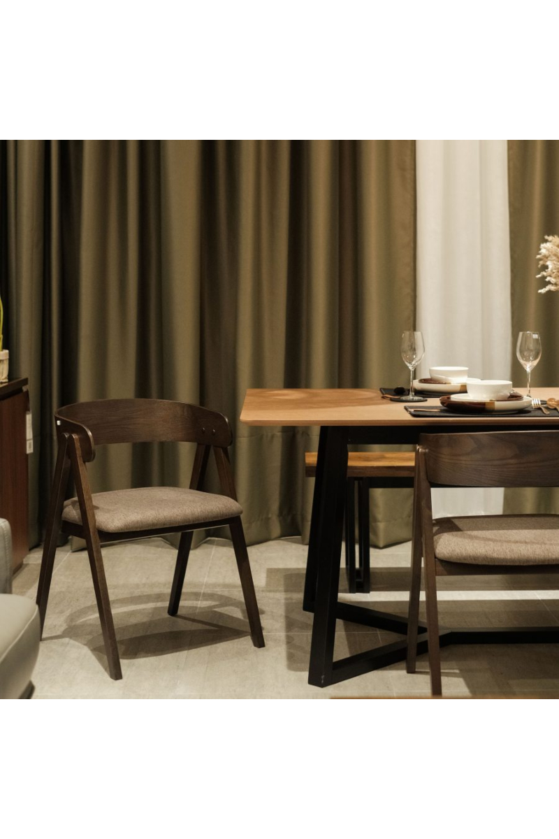 Collins Dark Chestnut Dining Chair