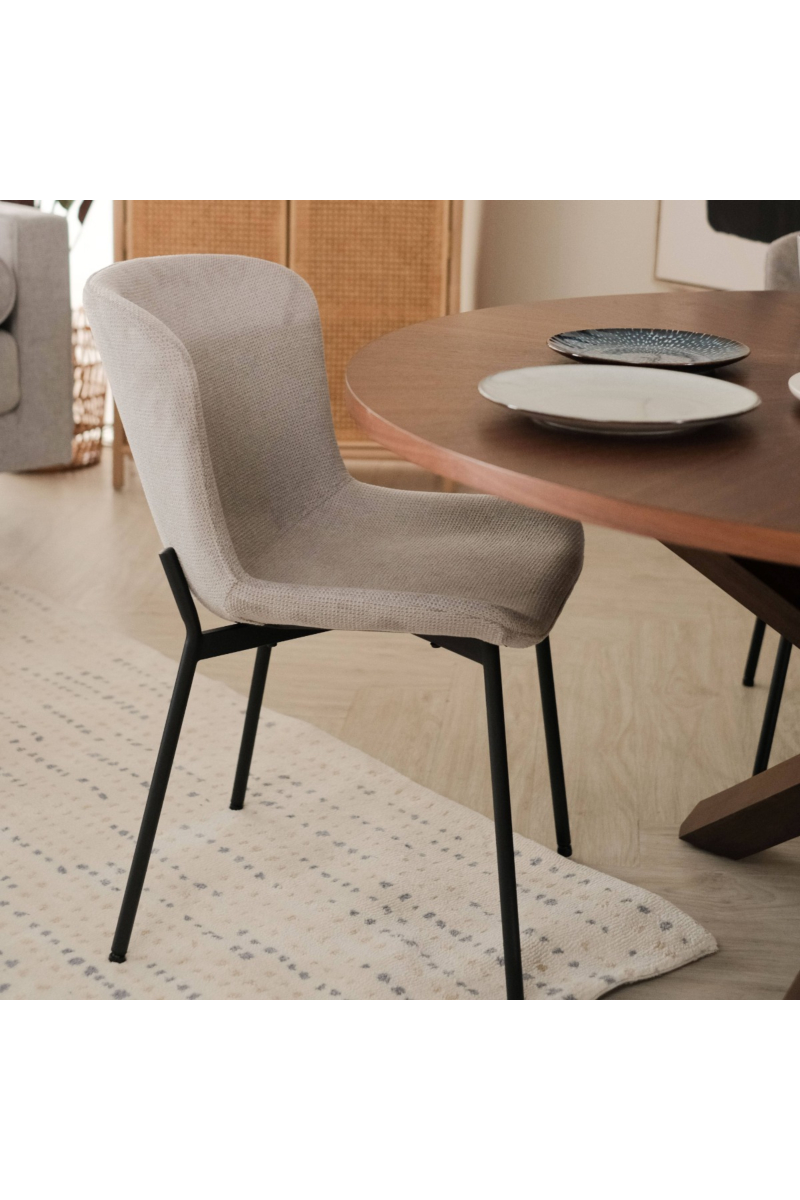 Zoya Flint Grey Dining Chair