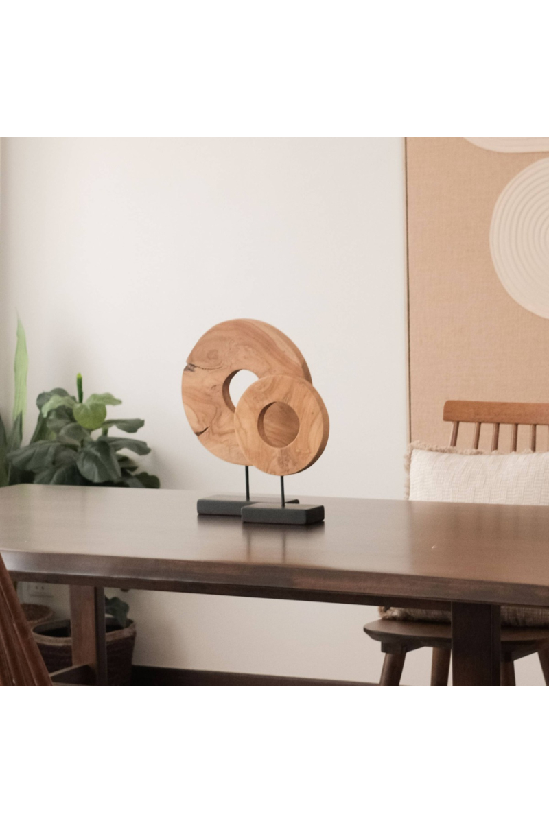 Roundi Wood Sculpture Small