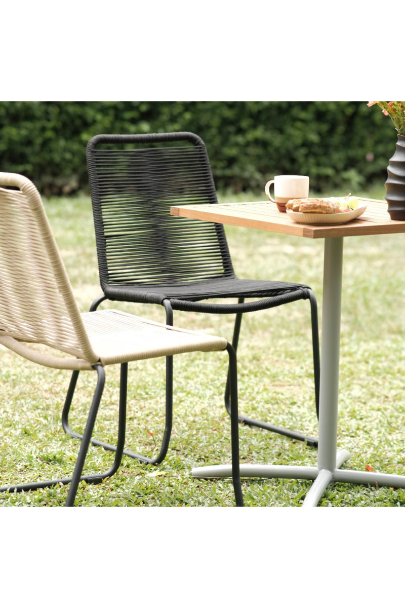 Iris Outdoor/Indoor Dining Chair Ebony