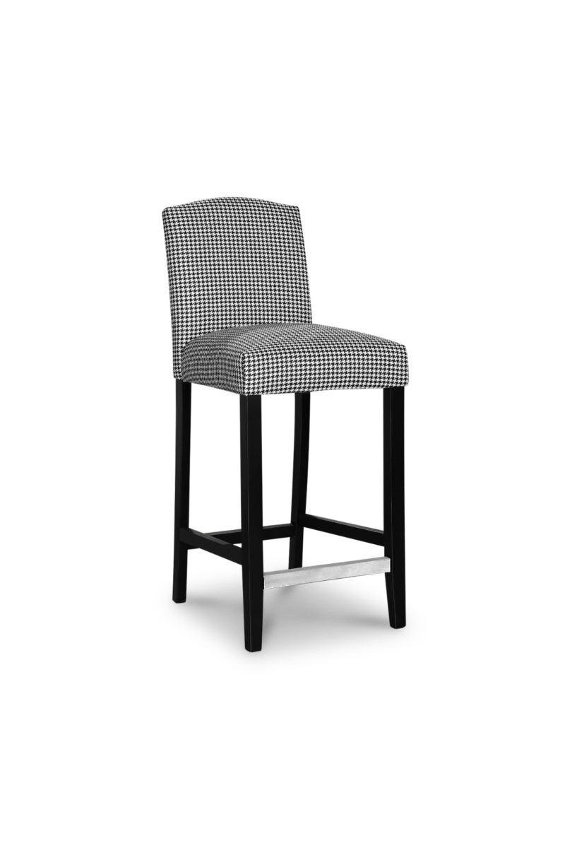 Emory Houndstooth Bar Stool