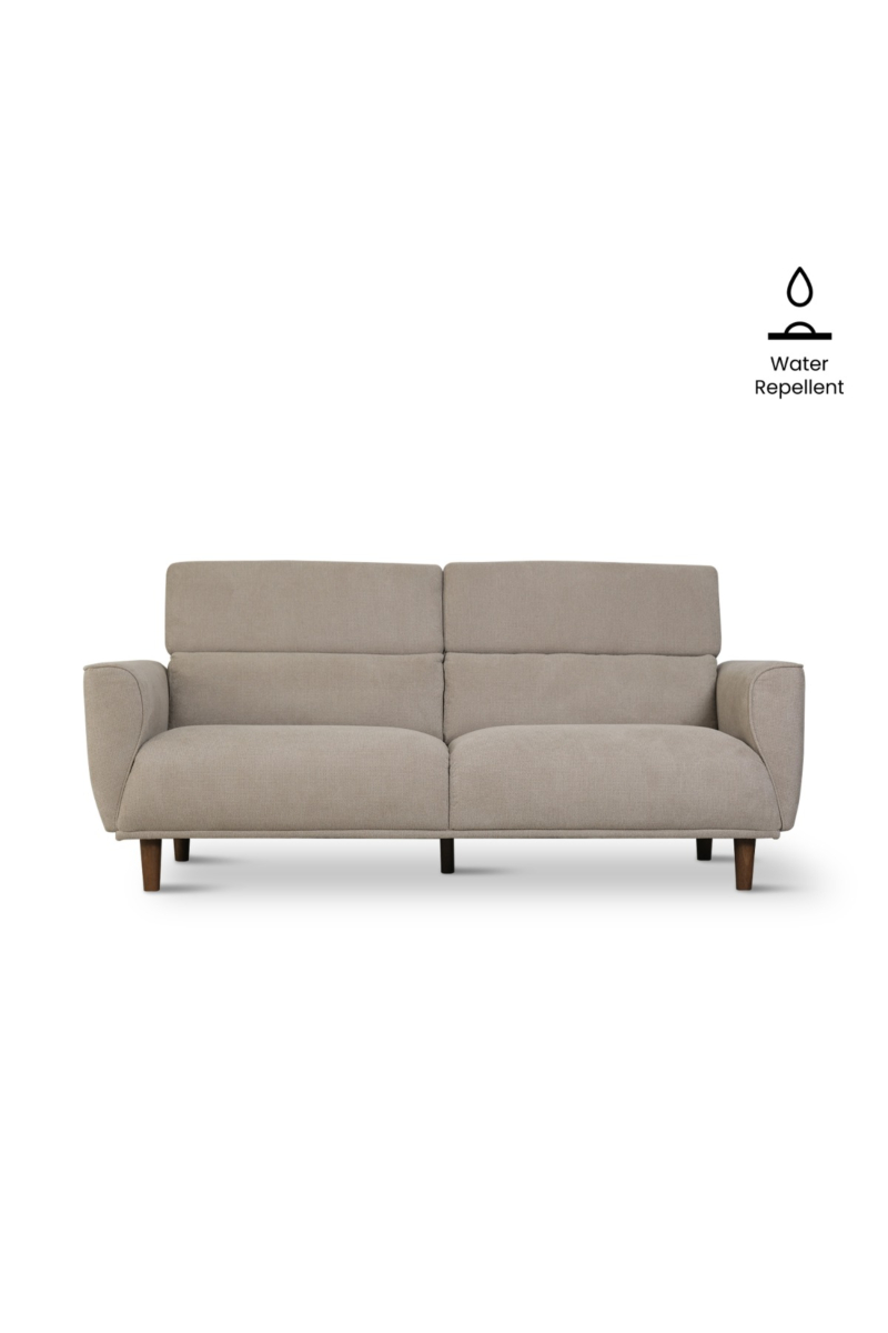Jake Light Beige 3 Seater Sofa