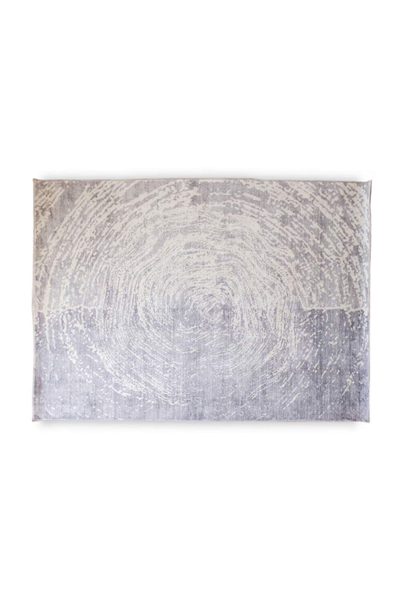 Lyra Printed Polyester Silky Rug 200x290cm