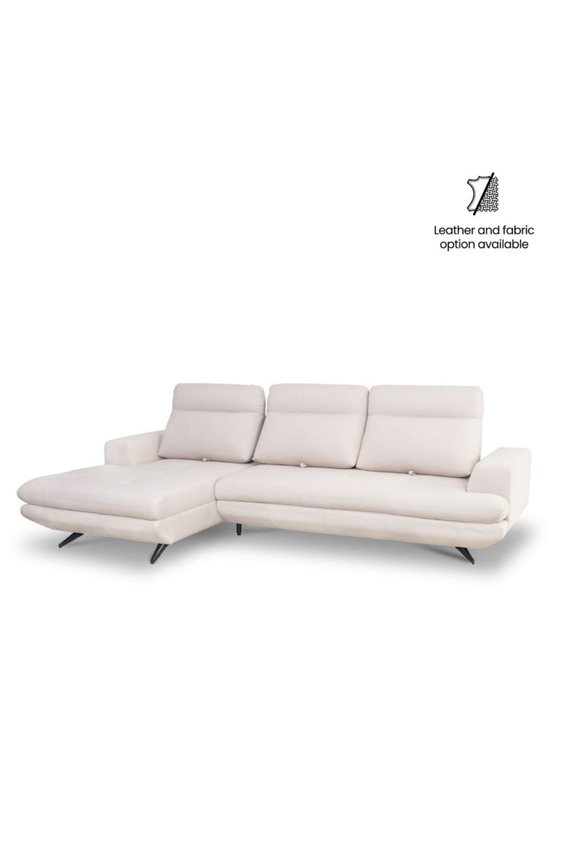 Mason Right Sectional Sofa With Adjustable Back