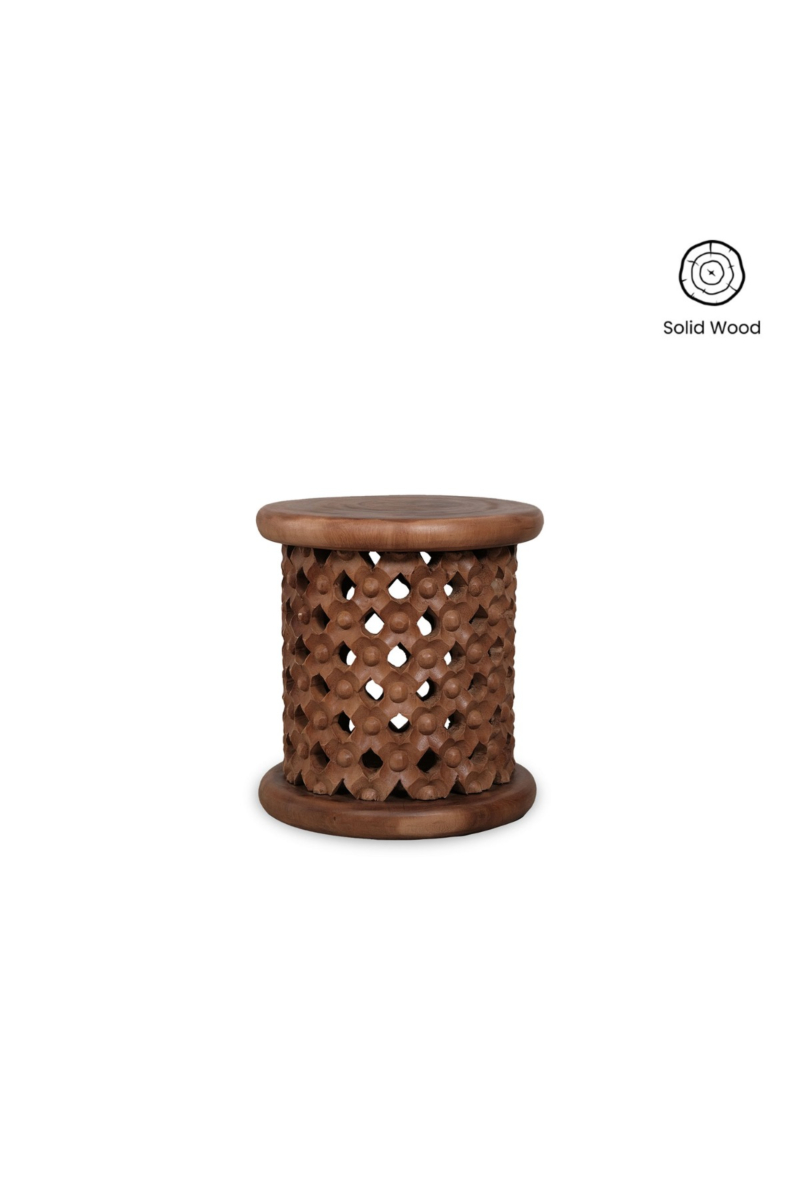 Selaru Antique Brown Side Table