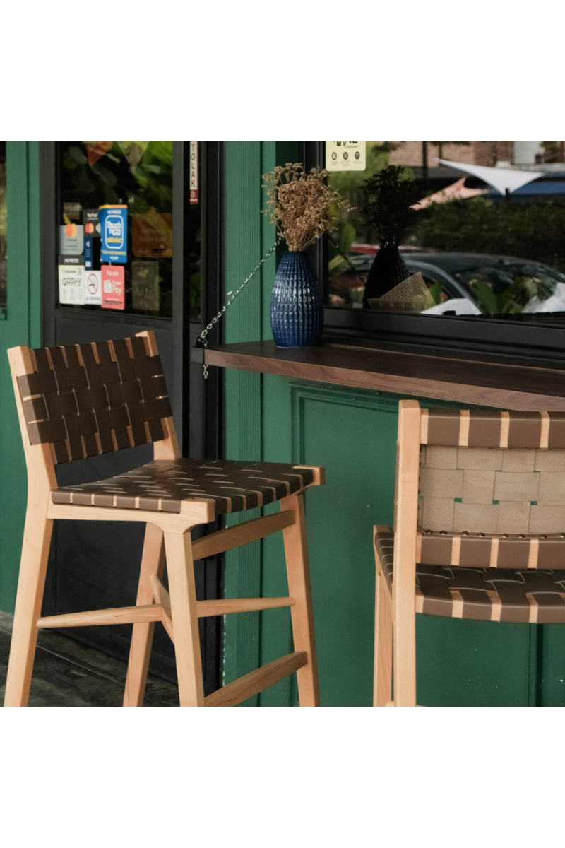 Tanner Brown Bar Stool